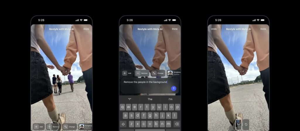 Instagram integra Meta AI ao editor de Stories e estreia o recurso Restyle Instagram integra Meta AI ao editor de Stories e estreia o recurso Restyle