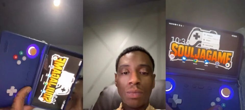 Soulja Boy reaparece com console portátil SouljaGame Flip, acusado de copiar aparelho da Retroid, e agita a indústria de games Soulja Boy reaparece com console portátil SouljaGame Flip, acusado de copiar aparelho da Retroid, e agita a indústria de games