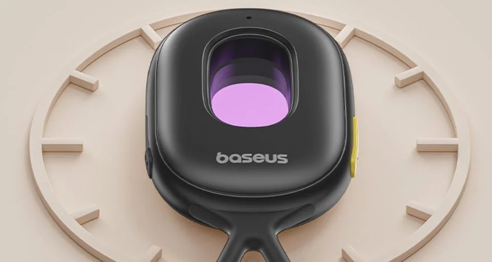 Detector de câmeras Baseus Heyo Série II alia infravermelho, alerta de intrusão e lanterna por R$ 55,90 na Shopee