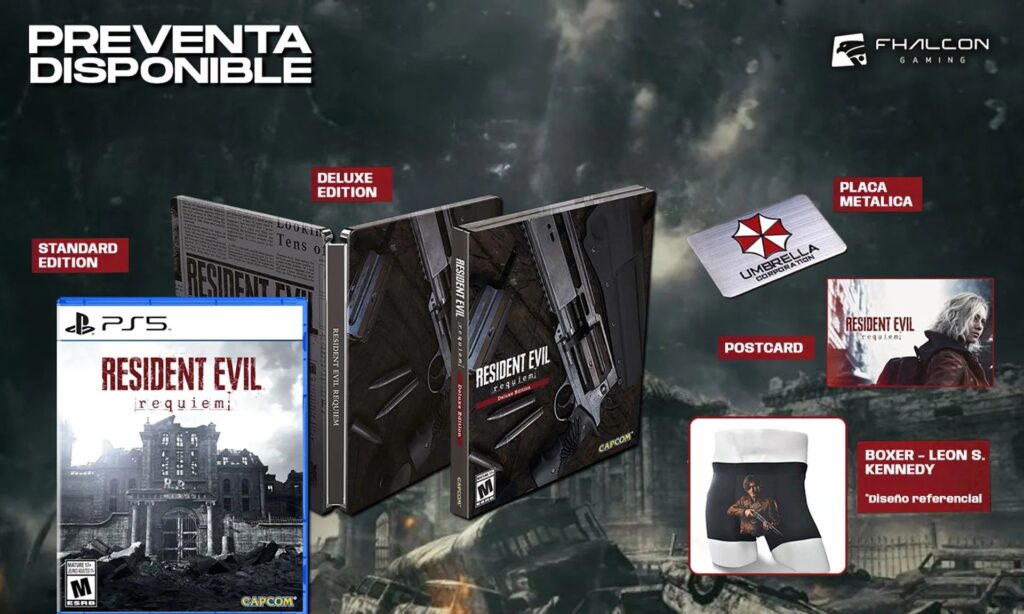 Pré-venda de Resident Evil Requiem no Peru ganha brinde inusitado e reforça rumores sobre Leon S. Kennedy Pré-venda de Resident Evil Requiem no Peru ganha brinde inusitado e reforça rumores sobre Leon S. Kennedy