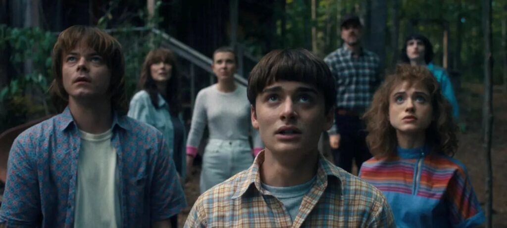 Ross Duffer esclarece relatos de atrito entre Millie Bobby Brown e David Harbour antes da 5ª temporada de Stranger Things Ross Duffer esclarece relatos de atrito entre Millie Bobby Brown e David Harbour antes da 5ª temporada de Stranger Things