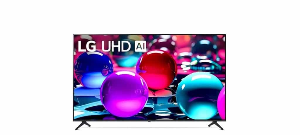 Black Friday reduz preço da Smart TV LG 50UA75 4K de 50’’ com processador α7 AI