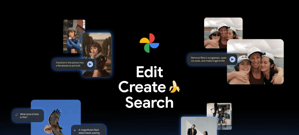 Google Fotos recebe seis ferramentas de IA e leva edição avançada a iOS e Android